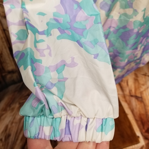 Lauren James Athletic Women's Sm Windbreaker Activewear 1/2 Zip-Up Rain Jacket - Picture 4 of 13